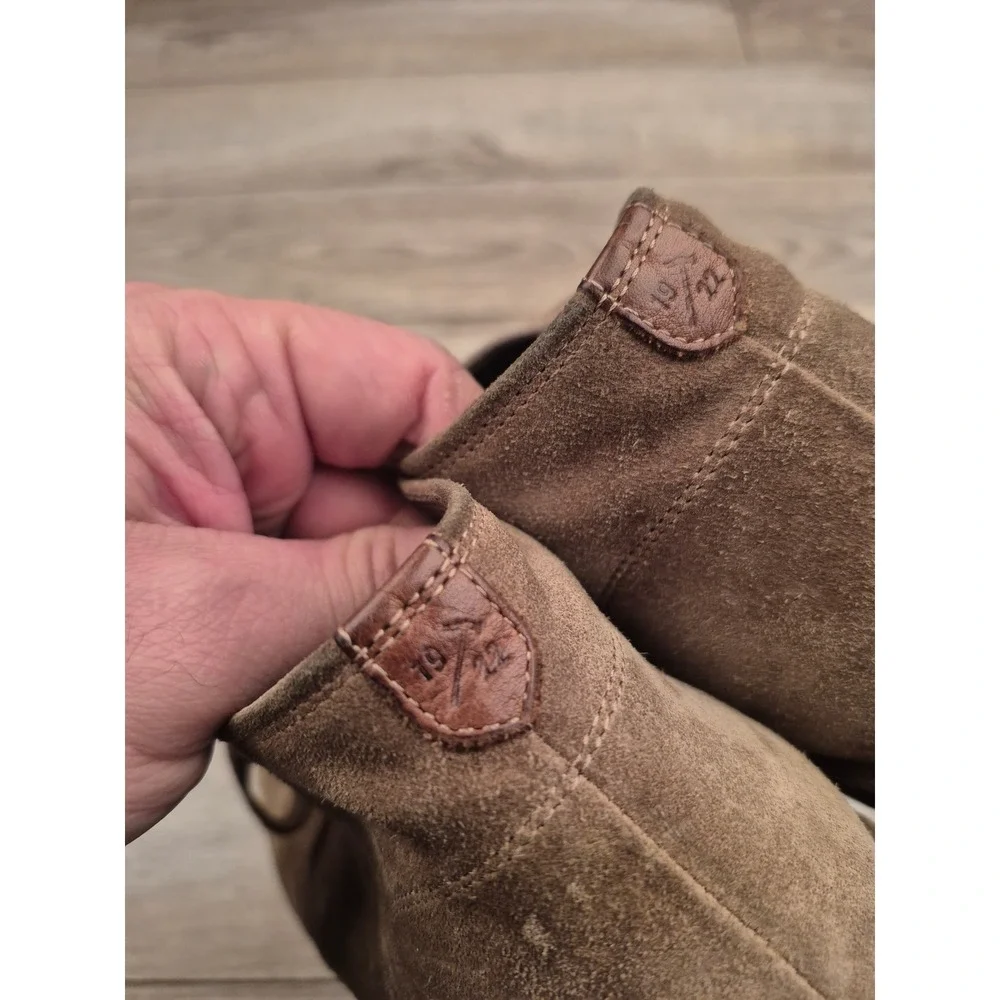 Allen Edmonds Montauk Mens Suede Chukka Boots Taupe Tan Lace Up Ankle Boots 10 D